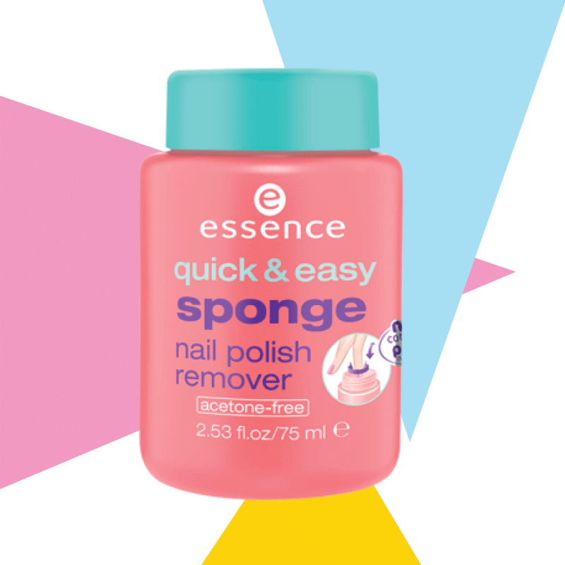 Quick & Easy Sponge Nail Polish Remover