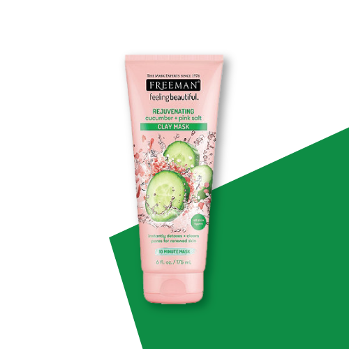 Rejuvenating Cucumber + Pink Salt Clay Mask